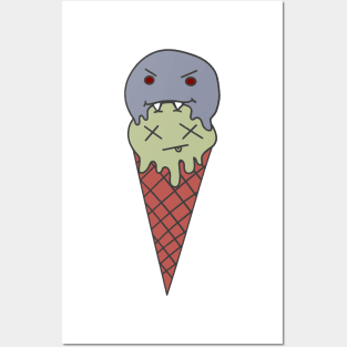 Vampire Ice Cream Posters and Art